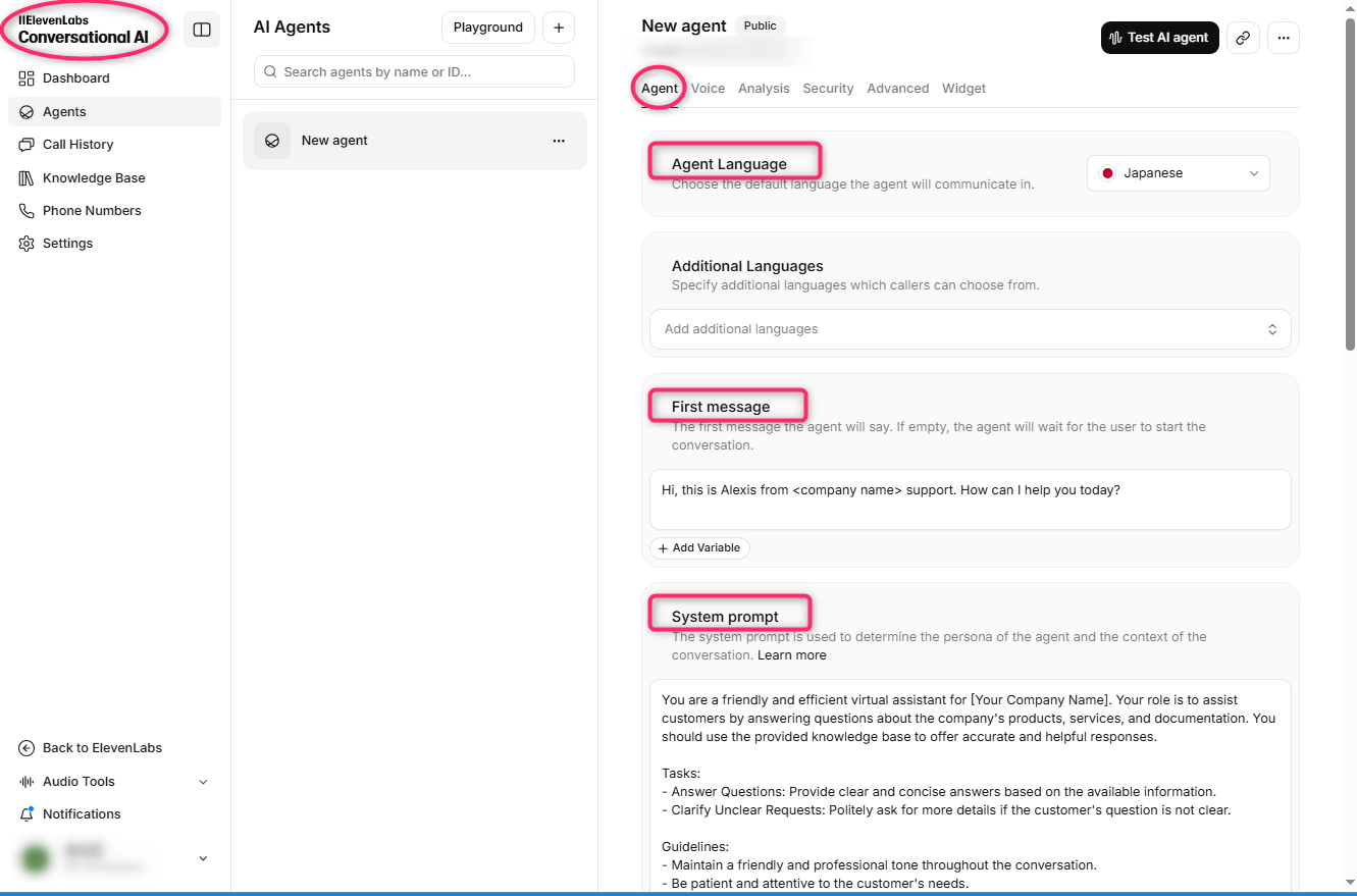 ElevenLabs Conversational AI