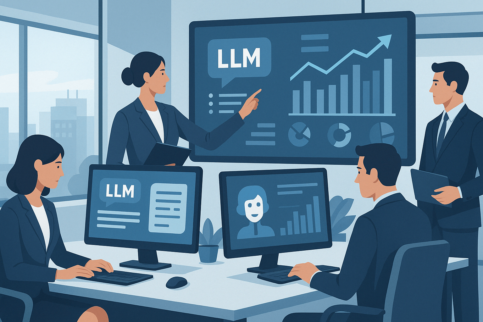 法人向けLLMおすすめAIサービス比較