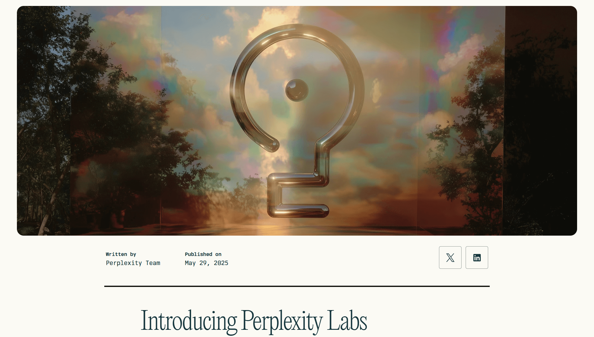 Perplexity Labs