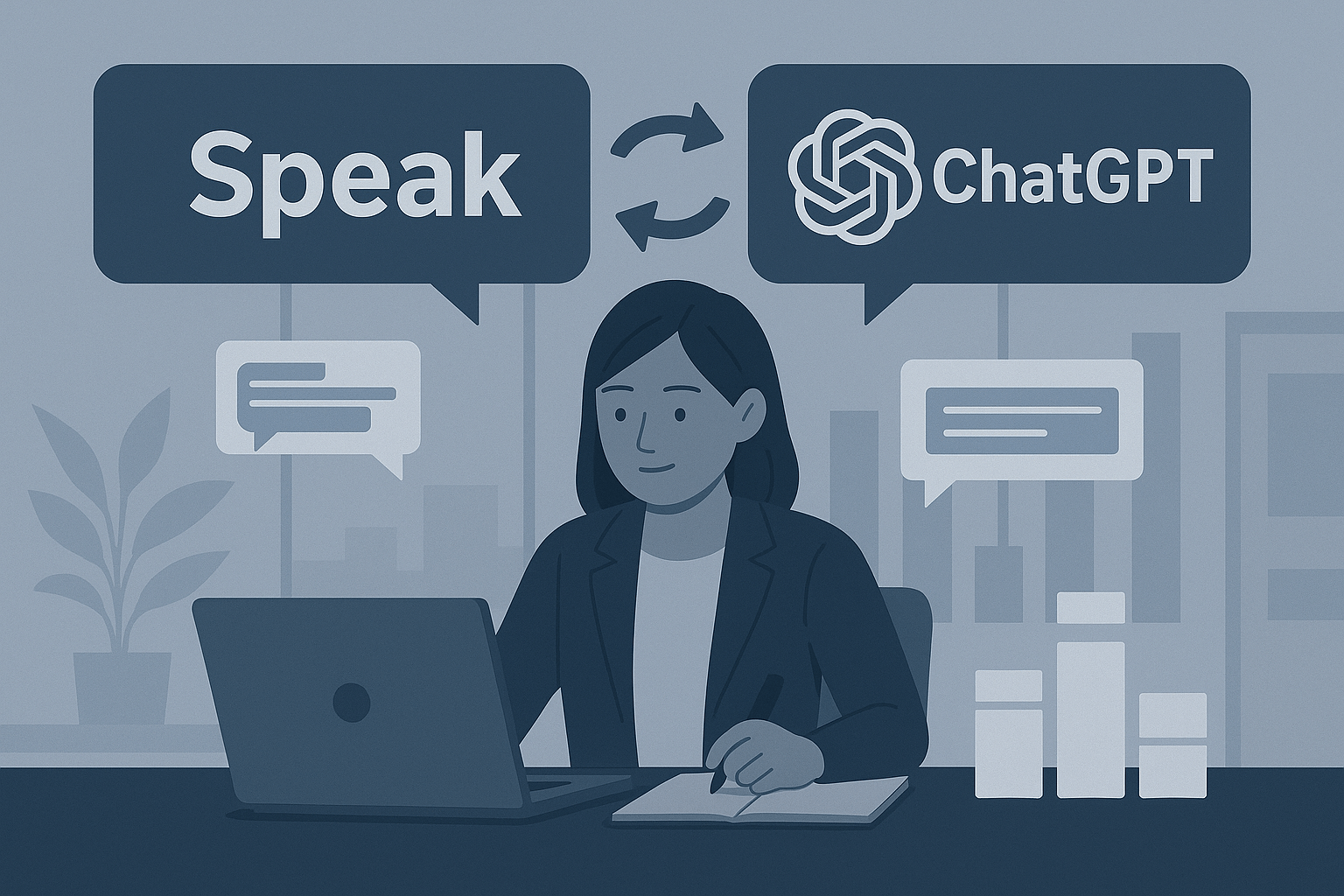 スピーク（Speak）とChatGPTを組み合わせた英語学習方法