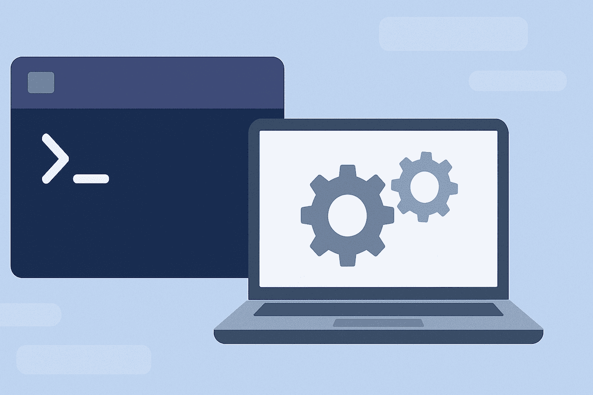 コマンドライン操作をビジュアル化した画像