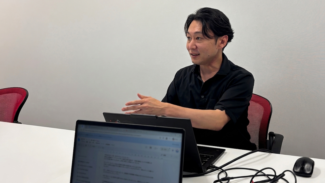 Claude Codeについて語る須合氏