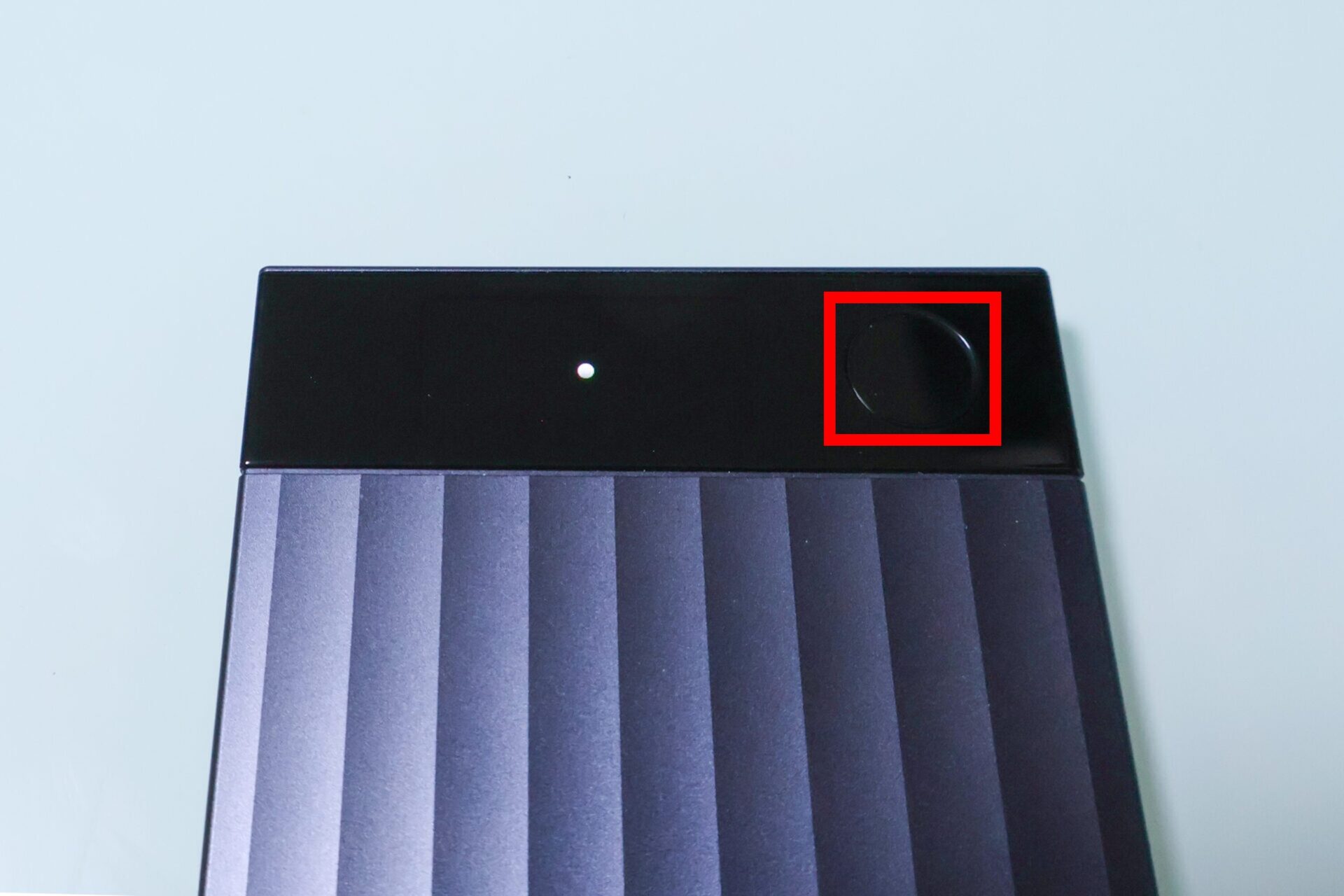 録音ボタンが赤枠で示された録音中のPlaud Note Pro