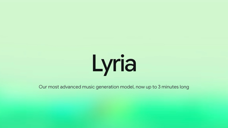 Google DeepMind、音楽生成AI「Lyria 3.5」を公開 最長3分の楽曲生成に対応