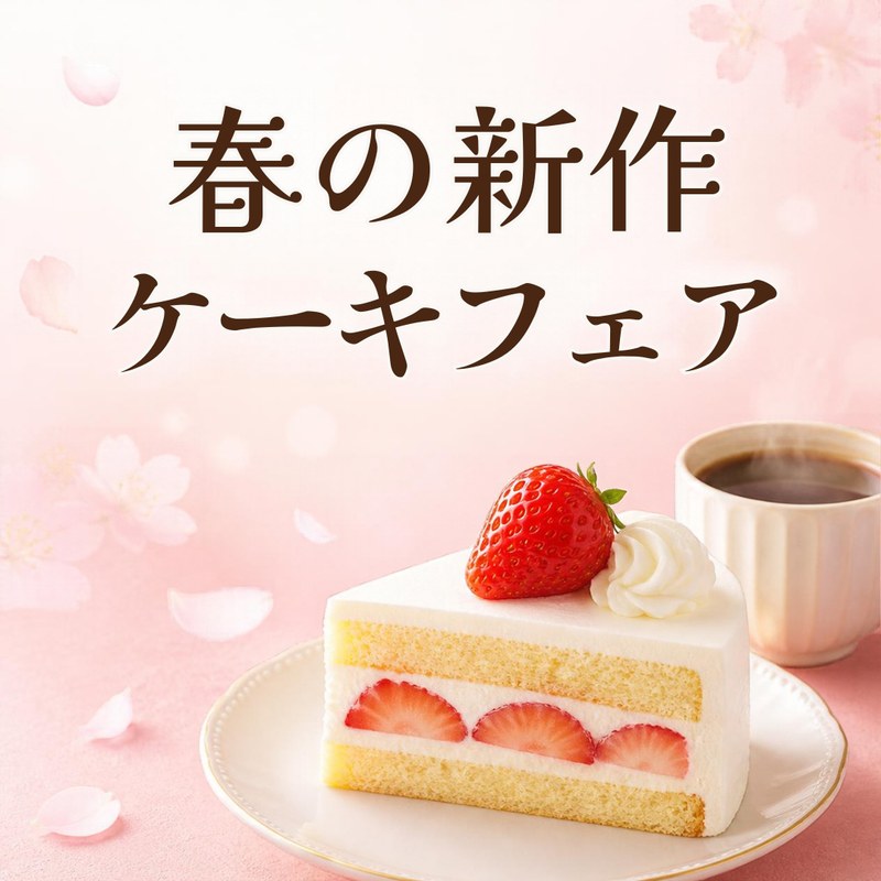 Canvaで作った日本語の文字入りのカフェのバナー
