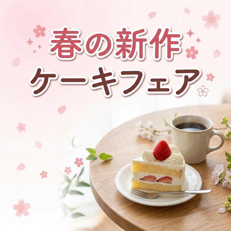 Geminiで作った日本語の文字入りのカフェのバナー