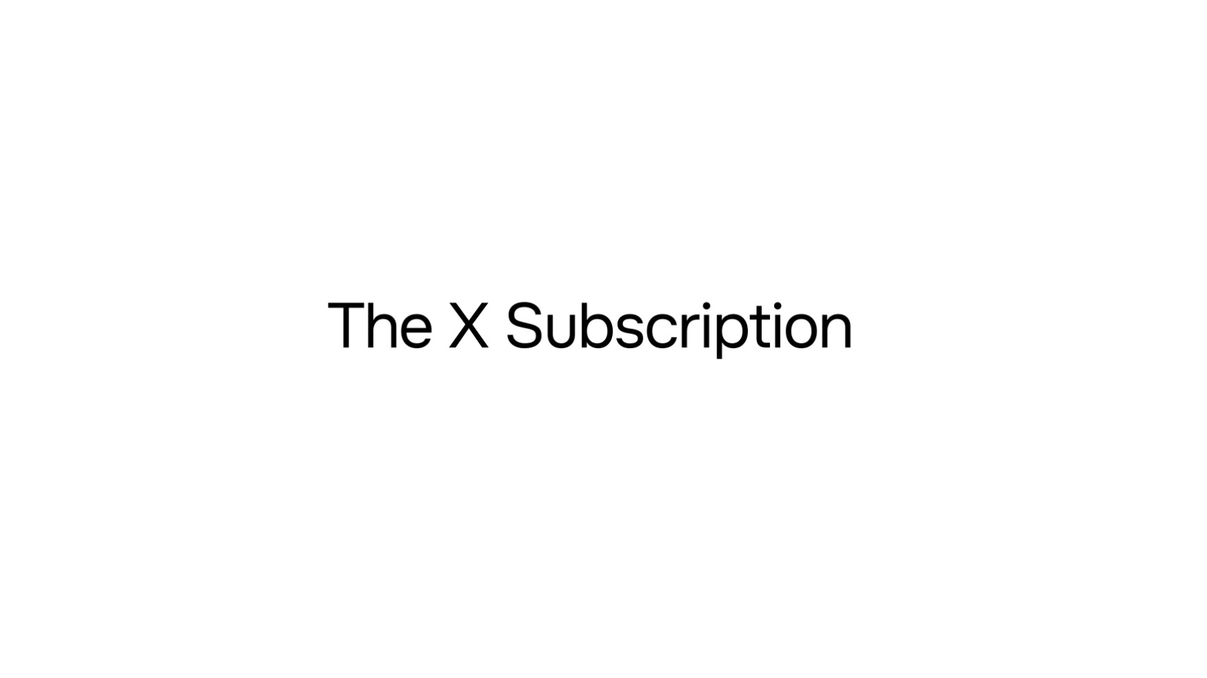 xAI、Grok・Cursor・X Premiumを一本化した「The X Subscription」を発表